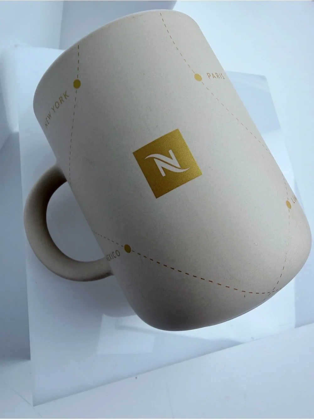 Nespresso Branded Mugs Cups Set of 2 from 2024 and 2025 limited collections